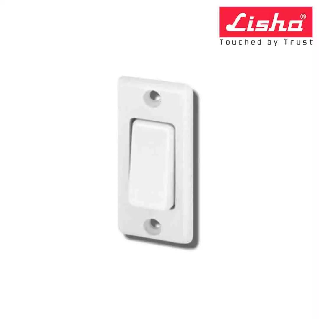 Lisha Platina Cover Plates With Support Frames 2 M Almond Wood