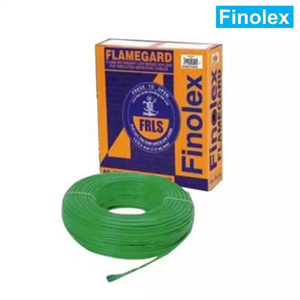 Finolex FR-LSH Wires 4 Sq mm Green 90 Mtrs