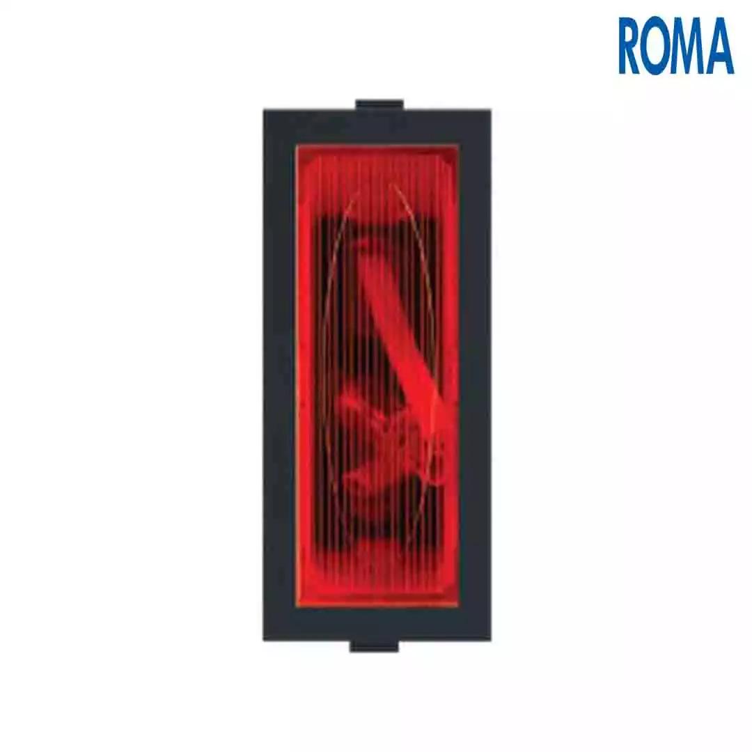 Anchor Panasonic Roma Classic Neon Indicator Red Black