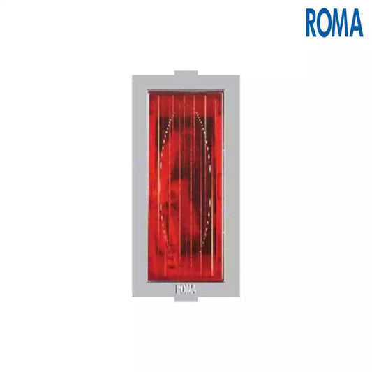 Anchor Panasonic Roma Classic Neon Indicator Red Silver