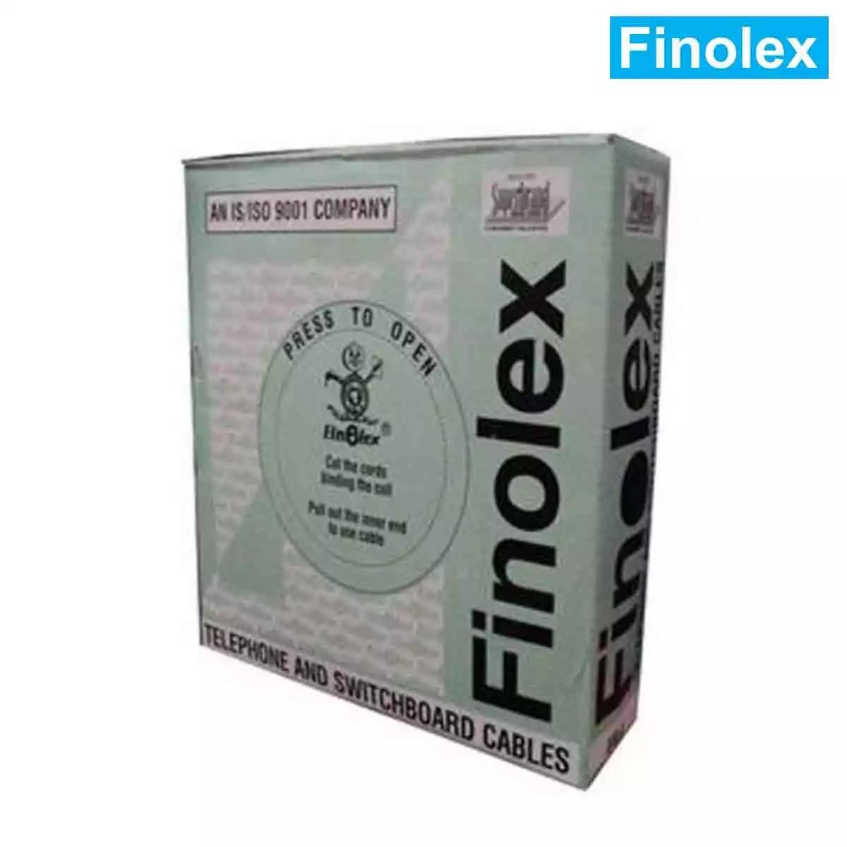 Finolex Telephone Wires 0.4 mm dia 5 pair Grey 90 Mtrs