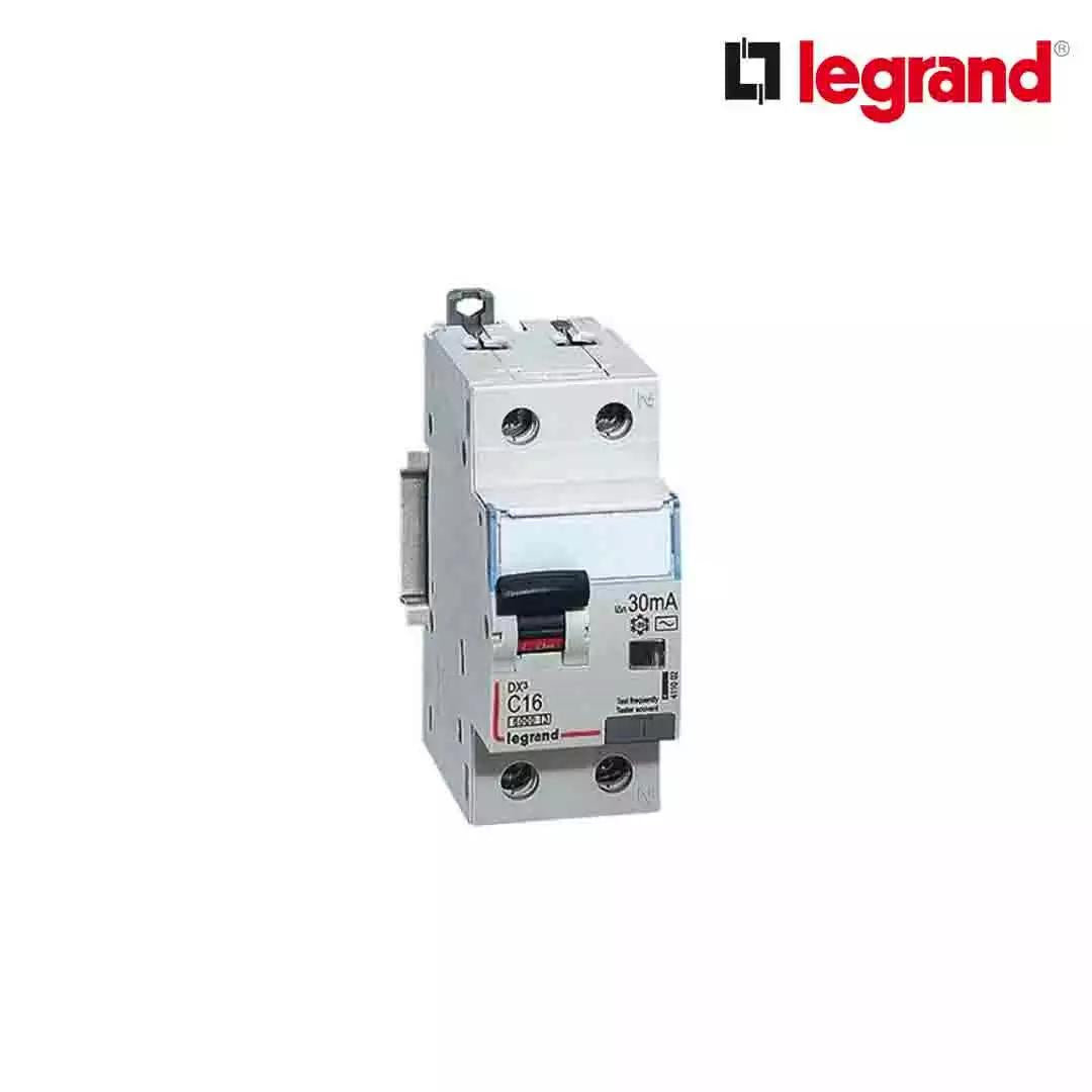 Legrand DX3 16 A RCBO DP  30 Ma Type AC White