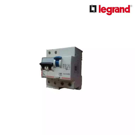 Legrand DX3 16 A RCBO DP  100 Ma Type AC White