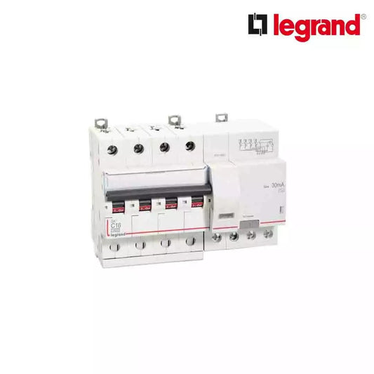 Legrand DX3 16 A RCBO FP  30 Ma Type AC White