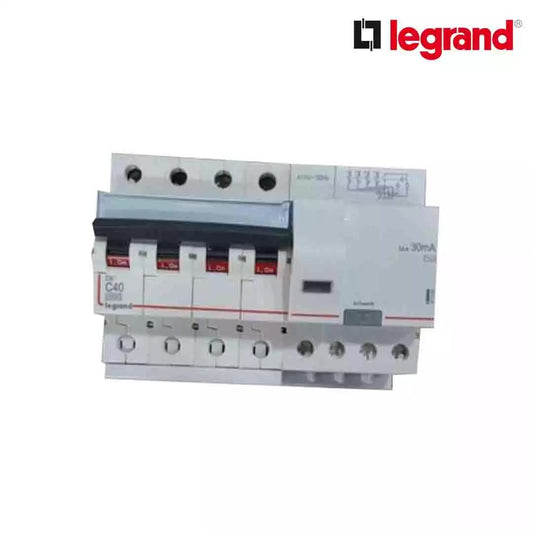 Legrand DX3 40 A RCBO FP RCBO 30 Ma Type AC White