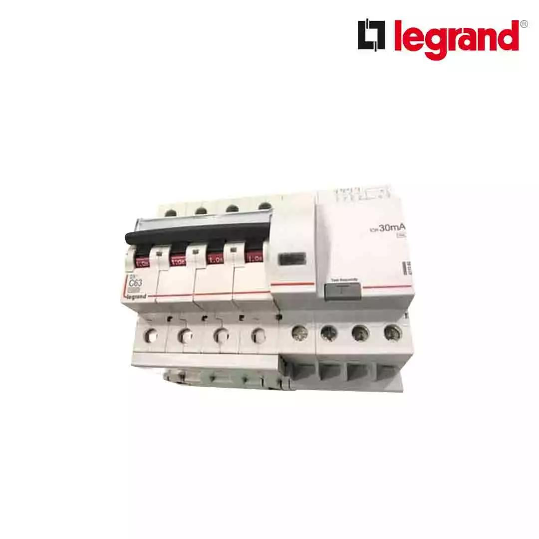 Legrand DX3 63 A RCBO FP RCBO 30 Ma Type AC White