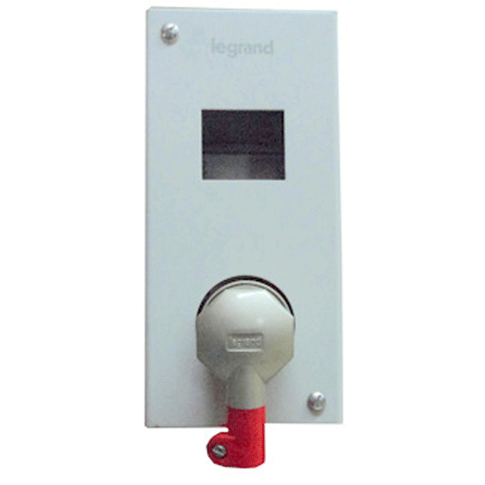 Legrand DX3 20 A TP 3P+E 3 Module Plug & Socket DB Ekinoxe Metra Plug & Socket DB for DX3 MCB/RCCB/RCBO White