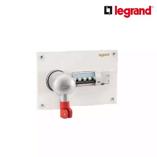 Legrand DX3 20 A FP RCBO 2P+E 8 Module Plug & Socket DB Ekinoxe Metra Plug & Socket DB for DX3 MCB/RCCB/RCBO White