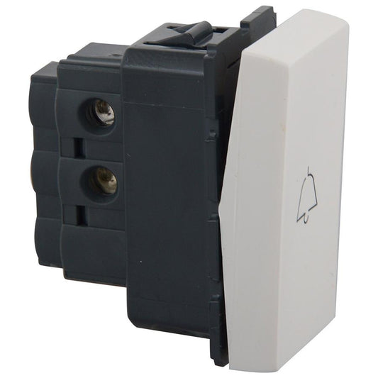 Legrand Arteor Bell push -6 A -SP -1 way -1 module Switch 250 V AC White