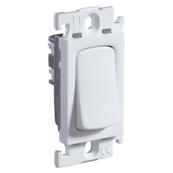 Legrand Mylinc 6 A Switch 1 way 1 module white White