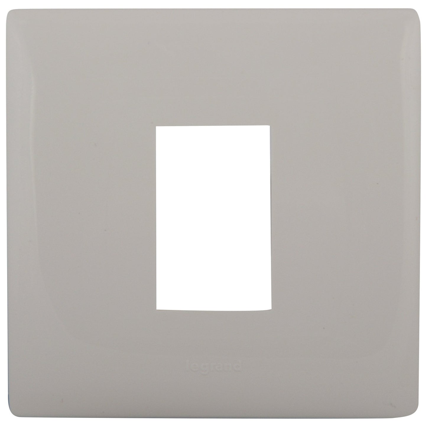 Legrand Mylinc 1 Module white plate with Frame White