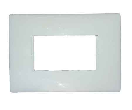 Legrand Mylinc 3 Module white plate with Frame White