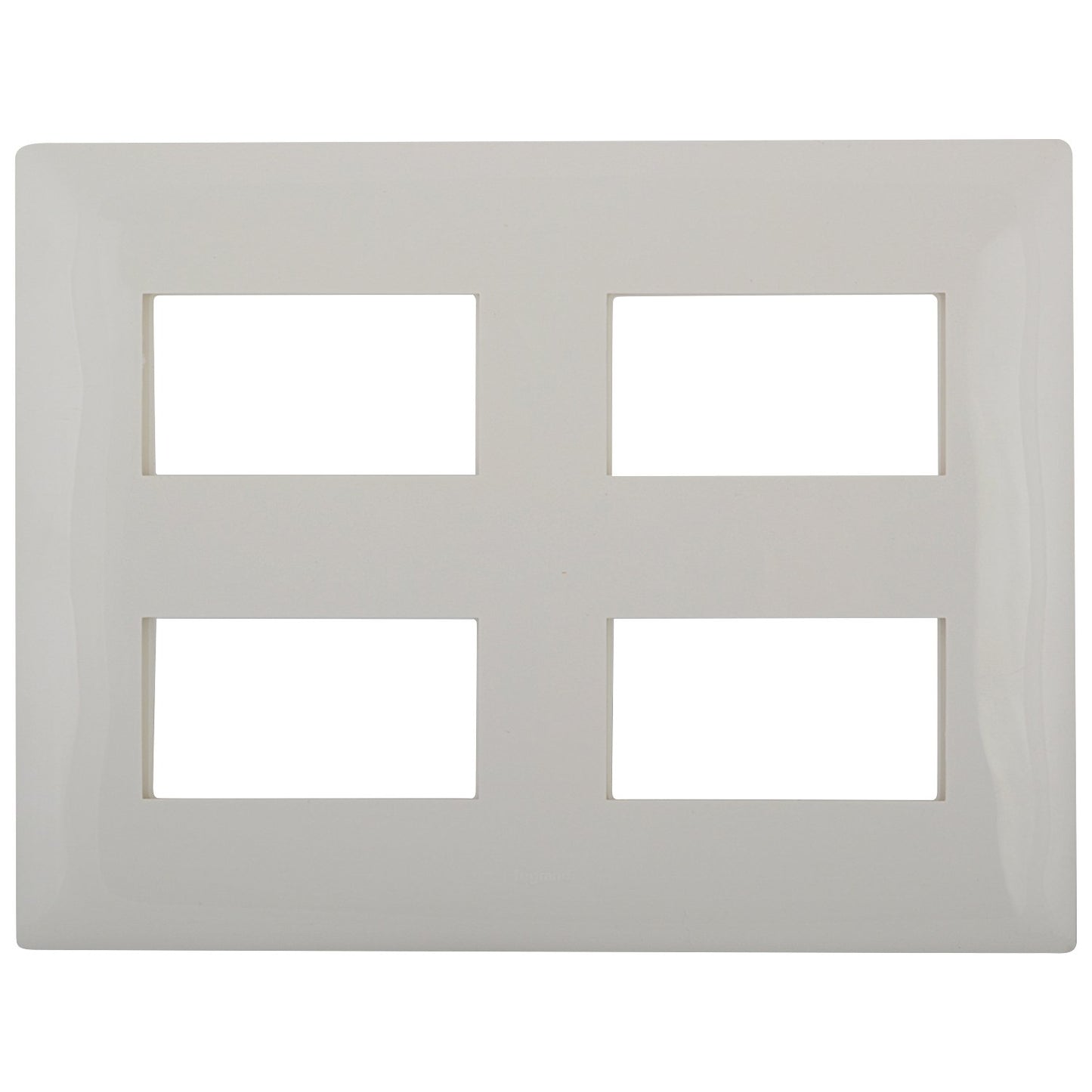 Legrand Mylinc 12 Module white plate with Frame White