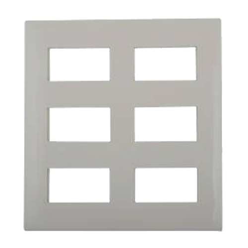 Legrand Mylinc 18 Module white plate with Frame White