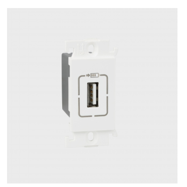 Legrand Mylinc USB Charger 1 Module 1500 Ma White