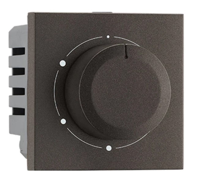 Legrand Myrius Next Gen Modular Fan Regulator 360 Degrees 100 W 2 M Charcoal Grey Charcoal Grey