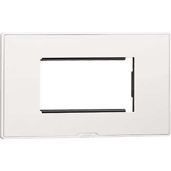 Legrand Myrius Next Gen Modular Plate+ Frame 4 M White White