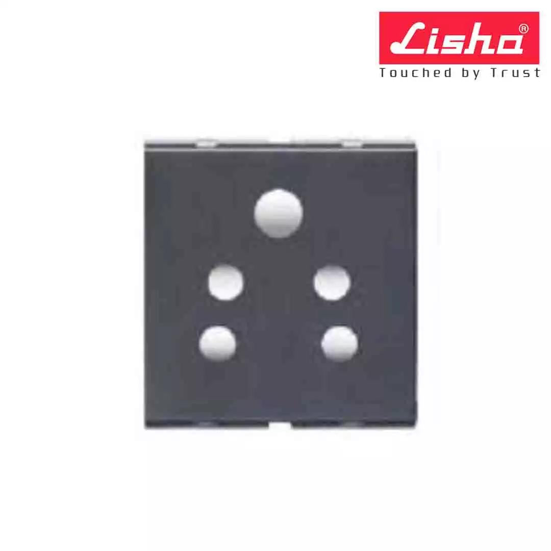 Lisha Special 7 6A 2 In 1 Socket With Safety Shutter 2 M Classic White