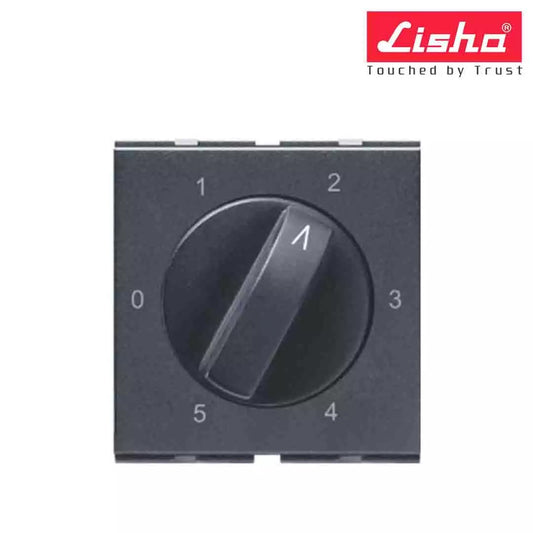 Lisha Turbo Cover Plates With Support Frames 1 M Metallic Graphite Grey