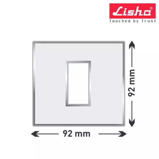 Lisha Turbo Cover Plates With Support Frames 6 M Black Oak