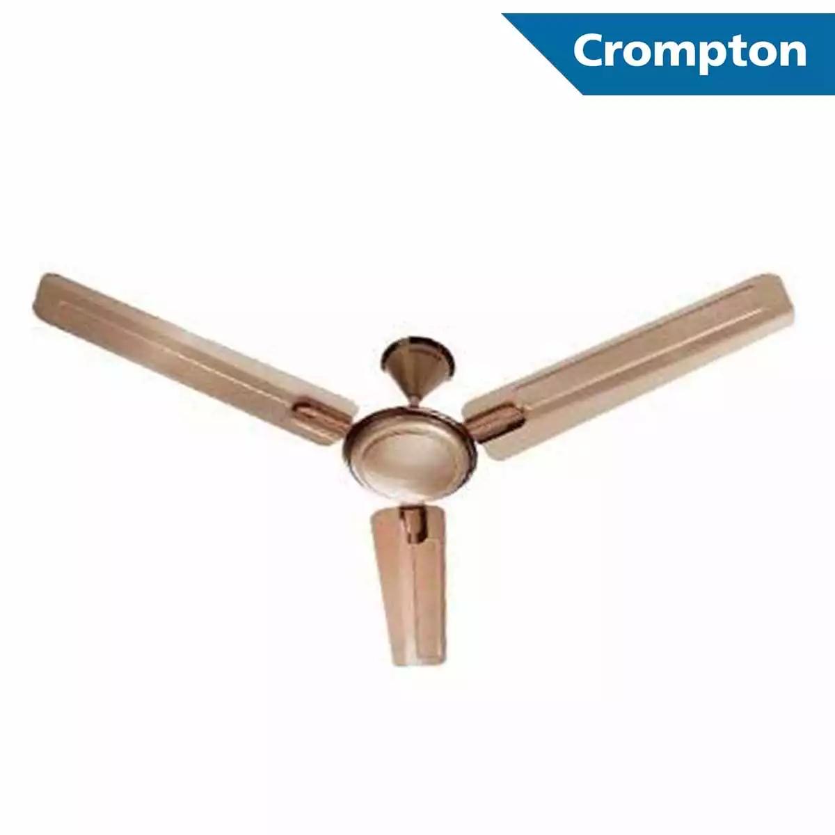 Crompton Economy Decorative Ceiling Fans Ariya briz Prime Coral Gold 1200 mm