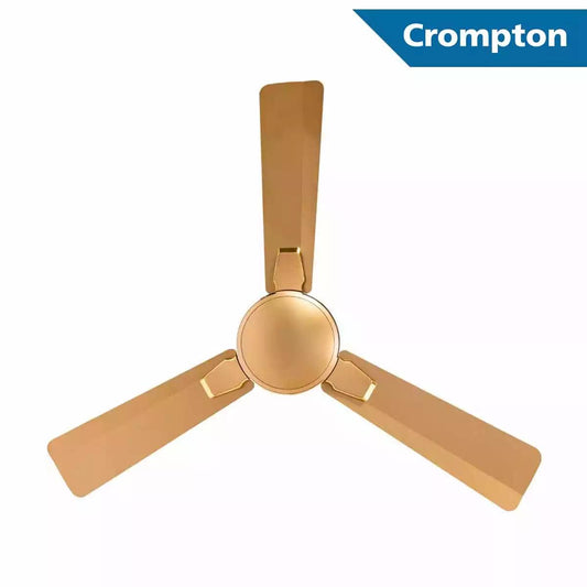 Crompton Premium Ceiling Fans Aura 2.0 Prime Antidust birken gold 1200 mm