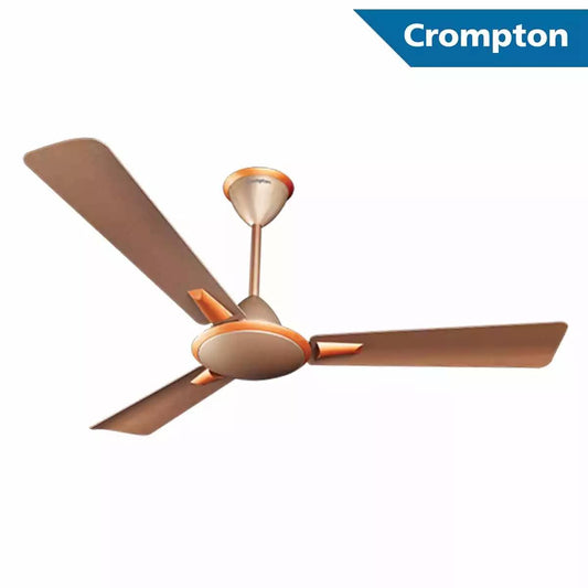 Crompton Premium Ceiling Fans Aura Prime Antidust Butter Scotch 1200 mm