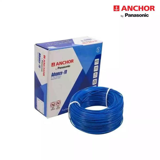 Anchor ADVANCE FR Wires 4 Sq mm Blue 90 Mtrs