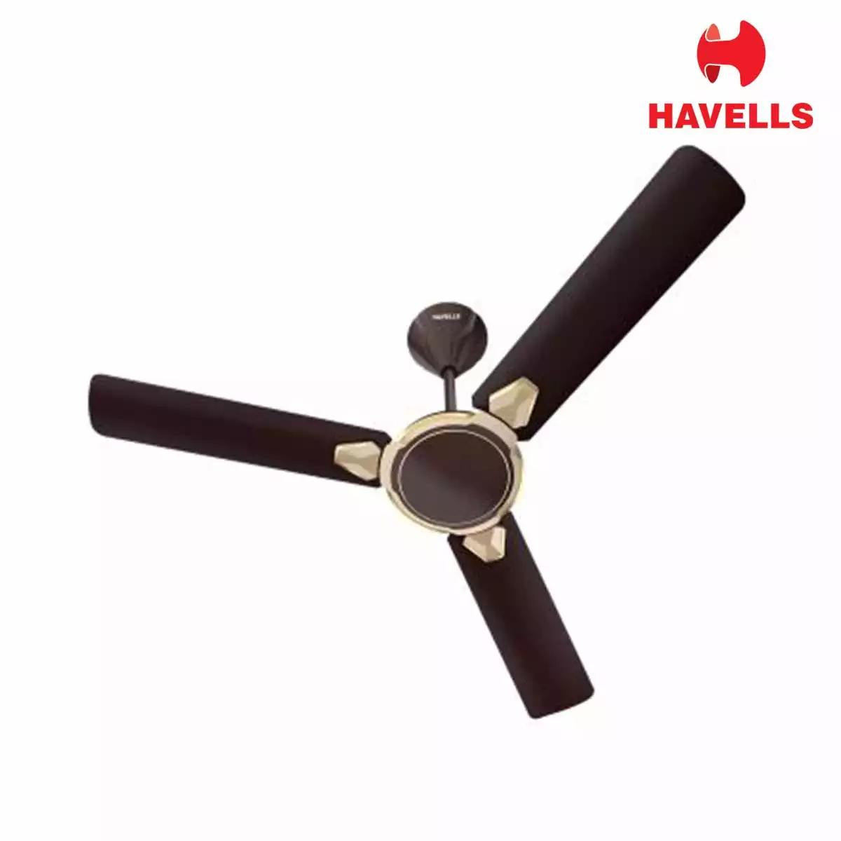 Havells Equs BLDC Decorative Fan Smoke Brown 1200 mm