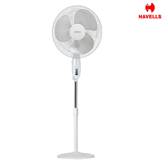 Havells Swing Pedestal Fan White 400 mm