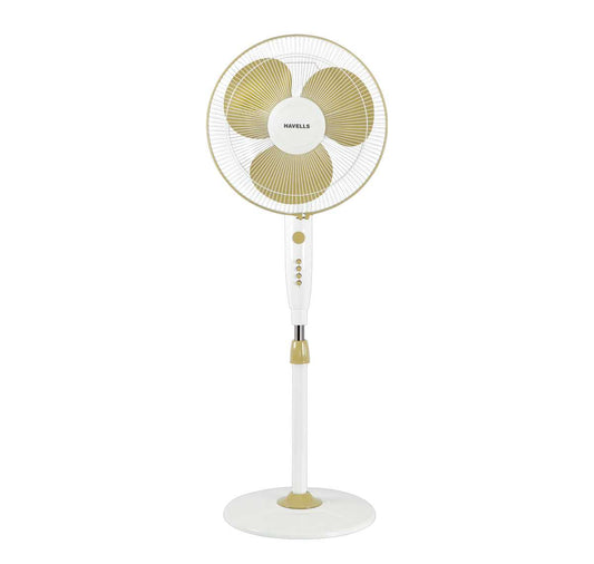 Havells Trendy PedestalFan Golden White 400 mm