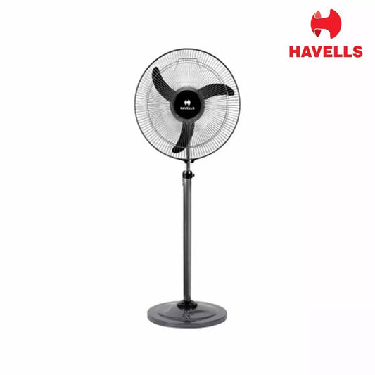 Havells Wind Storm Pedestal Fans Grey 400 mm