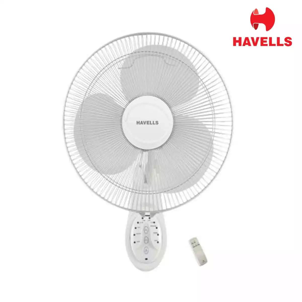 Havells Platina Remote Wall Fans White 400 mm