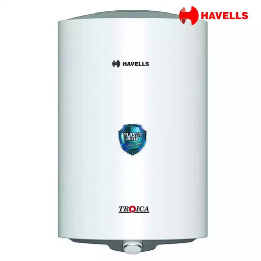 Havells Vertical-Storage-water-heater Troica 10L New White