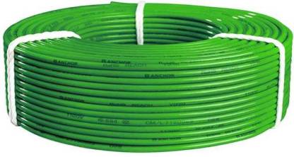 Anchor  FR-LSH Wires 1 Sq mm Green 90 Mtrs