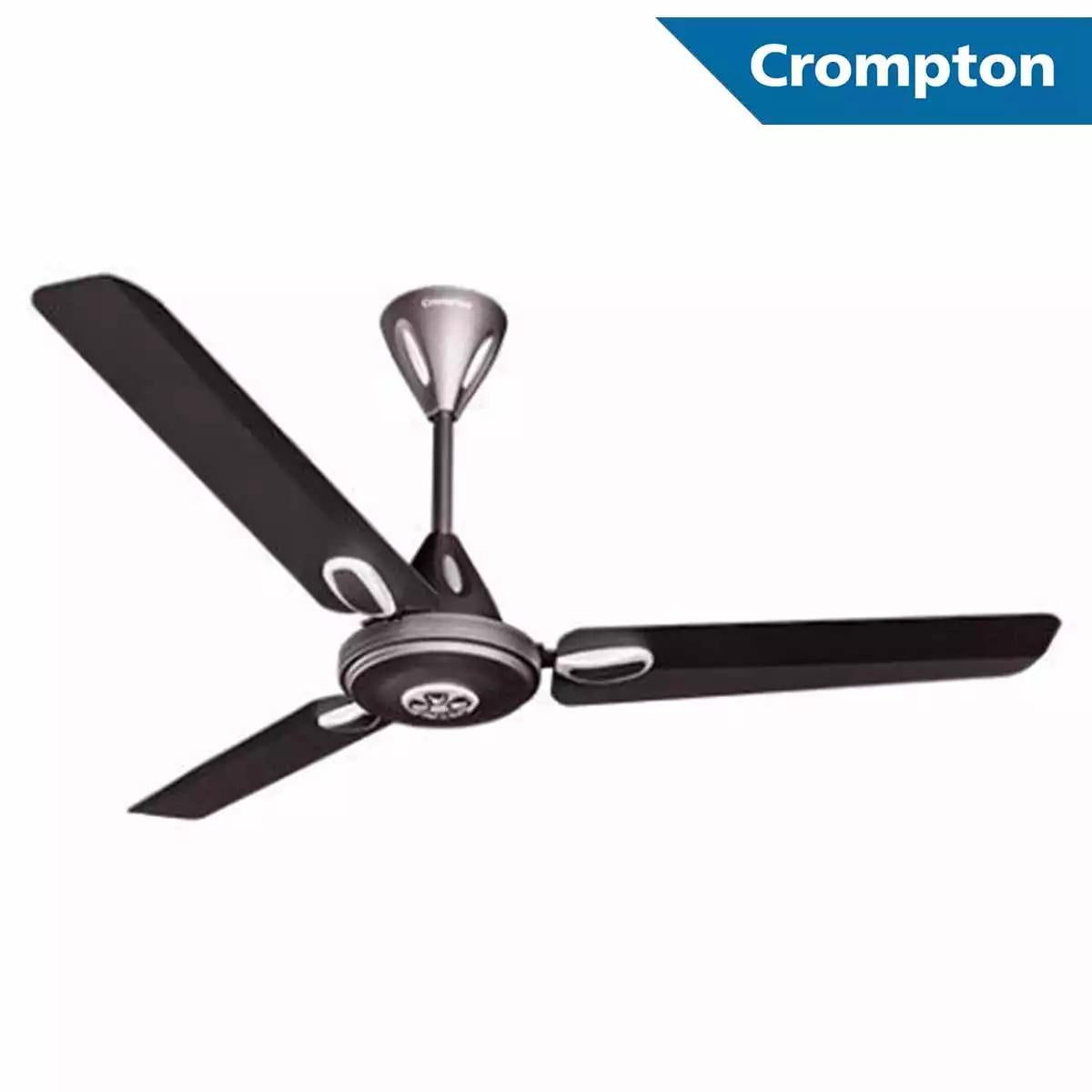 Crompton Decorative Ceiling Fans HS Decora -Metallic Bakers Brown 1200 mm