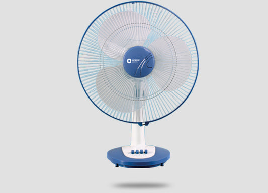 Orient Desk 25 Table Fan Blue 400mm