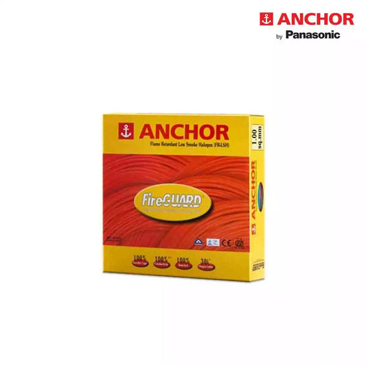 Anchor  FR-LSH Wires 2.5 Sq mm Red 90 Mtrs