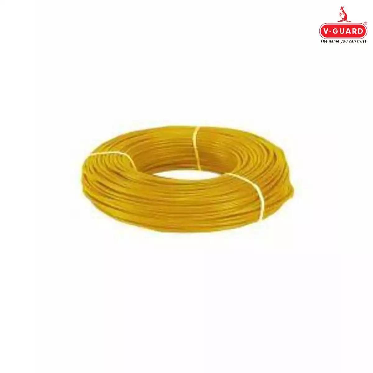 V-Guard Superio FR Wires 1.5 Sq mm Yellow 90 Mtrs