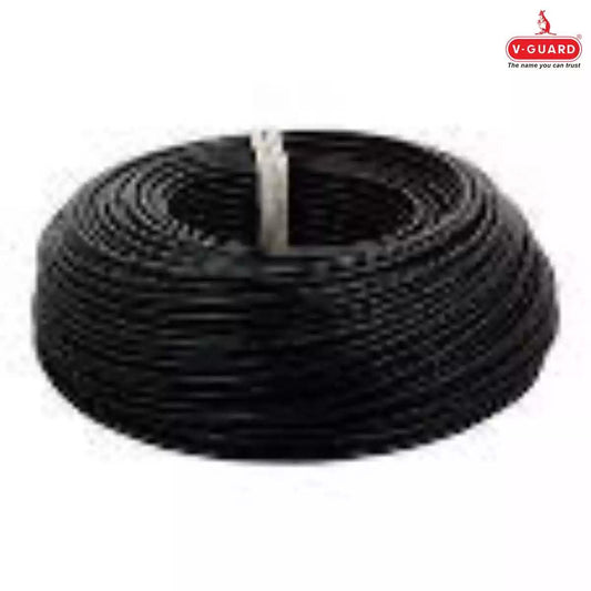 V-Guard Superio FR Wires 1.0 Sq mm Black 90 Mtrs