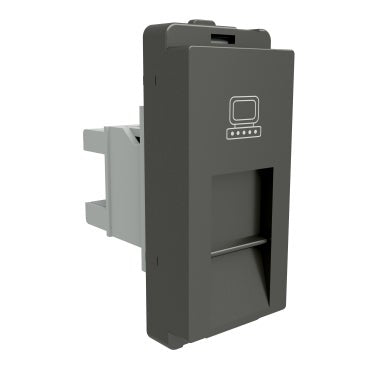 Schneider RJ45 Cat 6 Data Outlet , PG